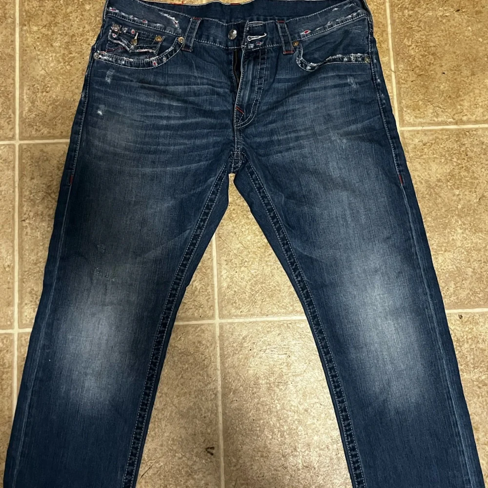 True Religion barley worn